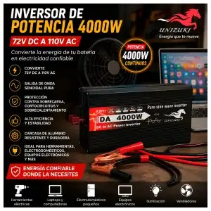 Inversor UNIZUKI 4000 W miniatura 2